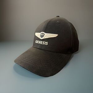 Genesis Car Black Ball Cap Hat Adjustable